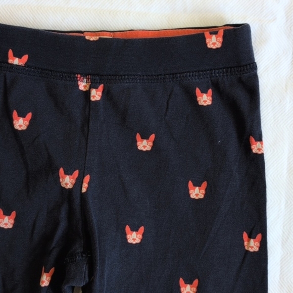 holly & whyte by lindex navy blue french bulldog matching outfit set 1.5-2 YRS - Picture 9 of 9